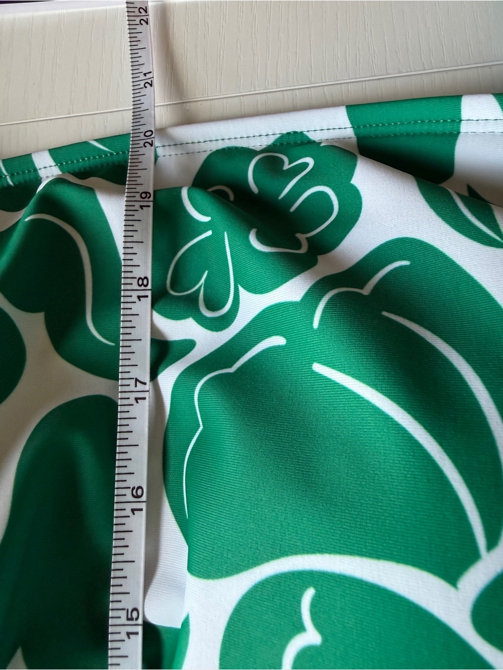 Women’s Green Floral Tankini Swim Top - XXL NWT - Picture 8 of 10